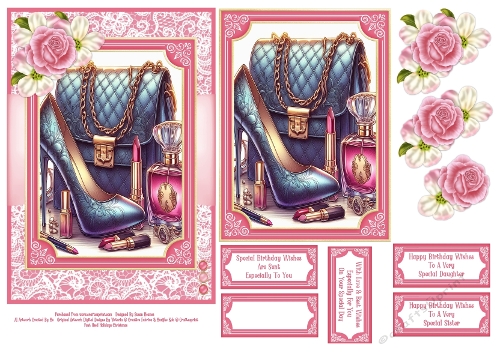 Ladies Pretty Accessories - 5x7 2