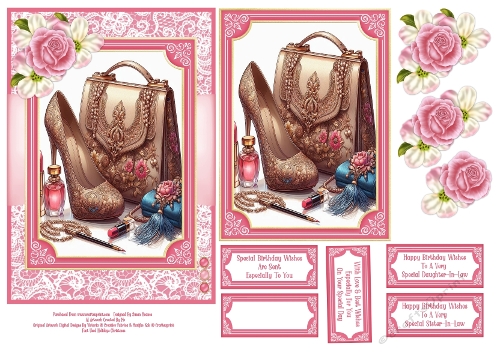 Ladies Pretty Accessories - 5x7 3