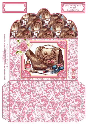 Ladies Pretty Accessories - Money Wallet 3