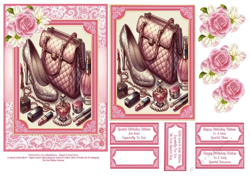 Ladies Pretty Accessories - 5x7 4