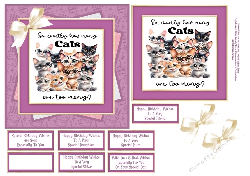 How Many Cats - 6x6