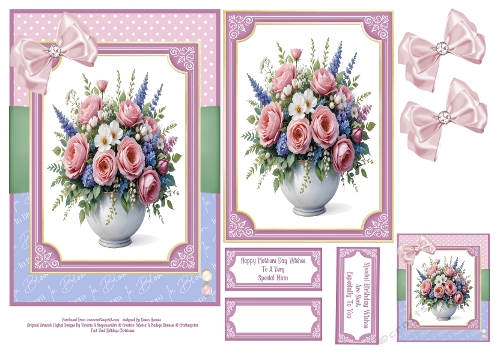 Beautiful Flower Arrangements - 5x7 4