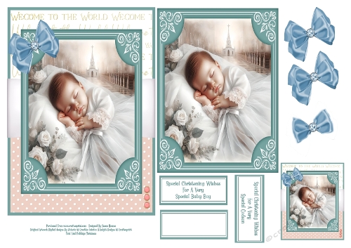 Special Christening Wishes - 5x7