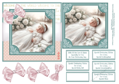Special Christening Wishes - 6x6 2