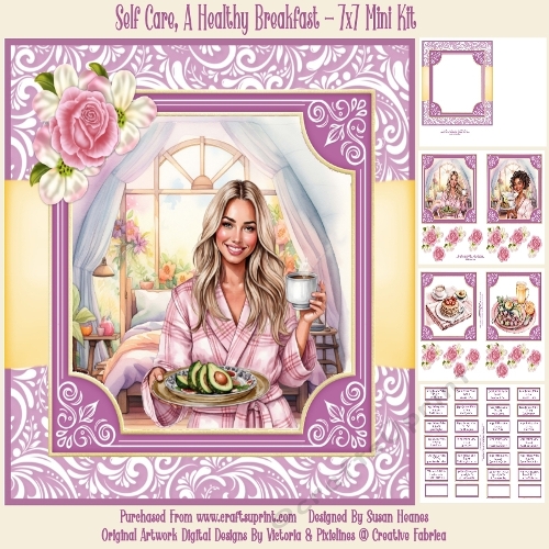 Self Care, A Healthy Breakfast - 7x7 Mini Kit