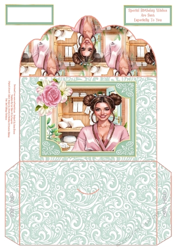 Self Care, Spa Time - Money Wallet