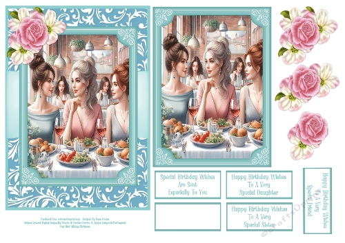 Ladies Who Lunch - 5x7 2
