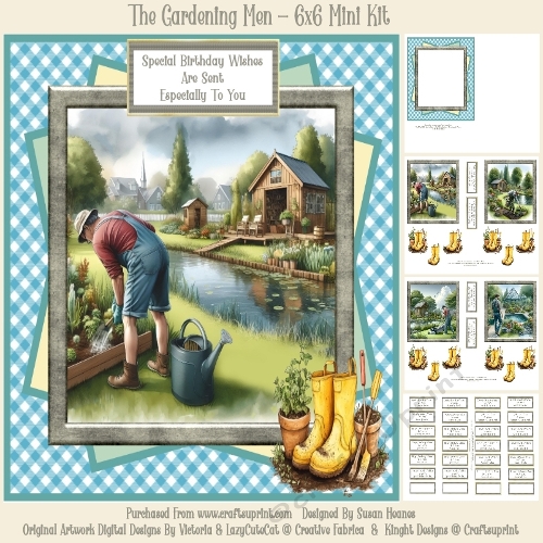The Gardening Men - 6x6 Mini Kit