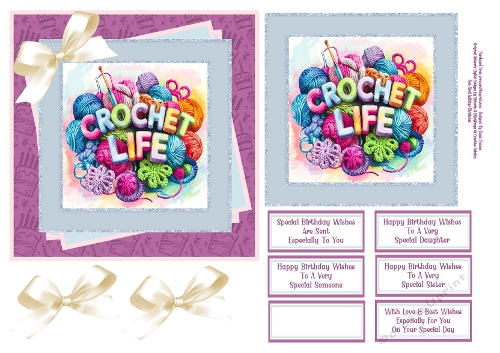 Crochet Life - 6x6