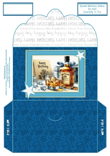 Birthday Whiskey - Money Wallet