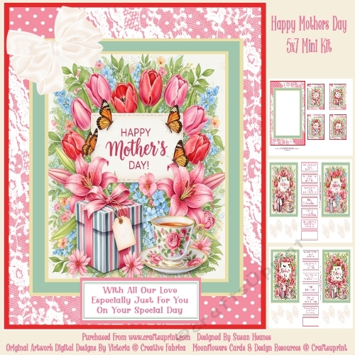 Happy Mothers Day - 5x7 Mini Kit