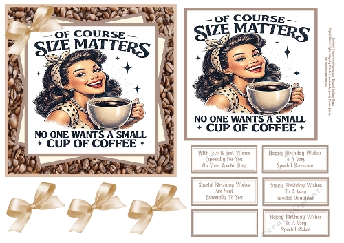 Of Course Size Matters - 6x6