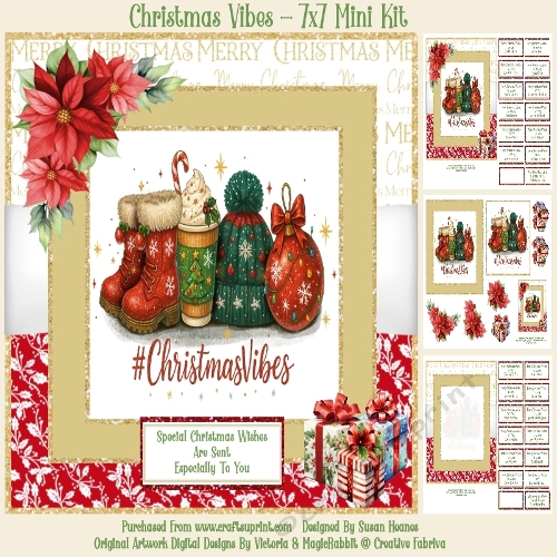 Christmas Vibes - 7x7 Mini Kit