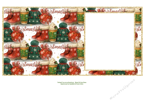 Christmas Vibes - 6x6 Insert