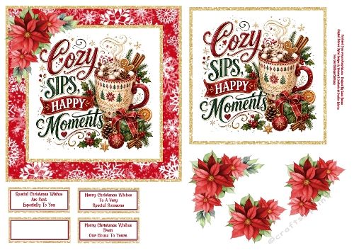 Cosy Sips Happy Moments - 6x6