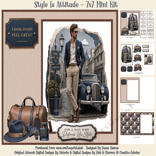 Style Is Attitude - 7x7 Mini Kit