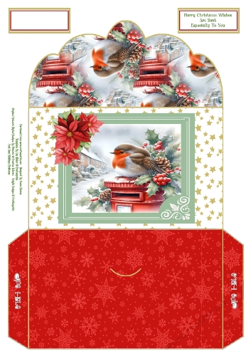 Christmas Robins - Money Wallet