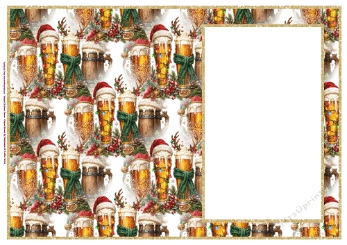 Christmas Beer Mugs - Insert