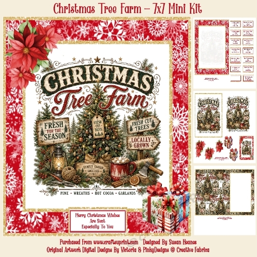 Christmas Tree Farm - 7x7 Mini Kit