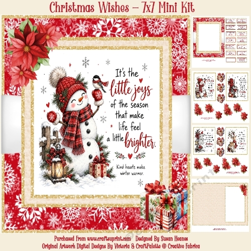 Christmas Wishes - 7x7 Mini Kit