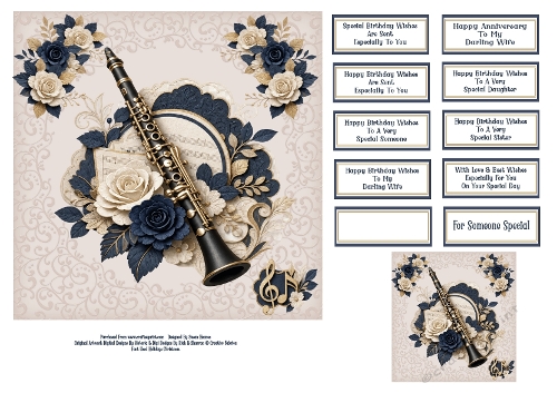 Musical Elegance - 7x7
