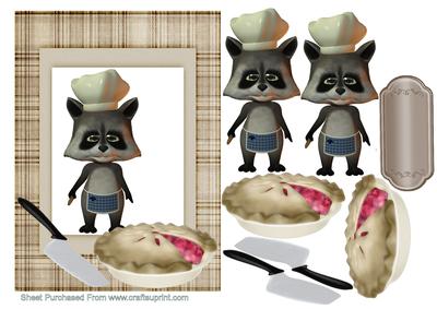 Chef Raccoon's Cherry Pie