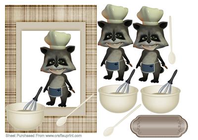 Chef Raccoon's Baking Day