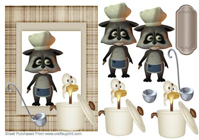 Chef Raccoon's Turkey Hotpot