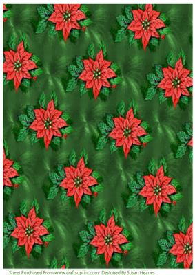 Beautiful Poinsettia Paper