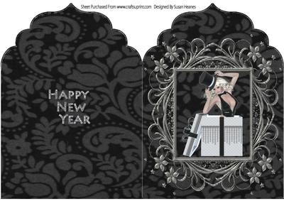 Happy New Year Beauty Elegant Top