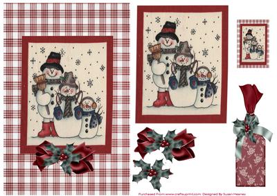 Cheery Snowmen