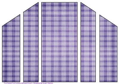 Purple Plaid Theatre Card Base