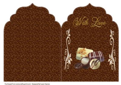 Because We All Love Chocolates Elegant Top