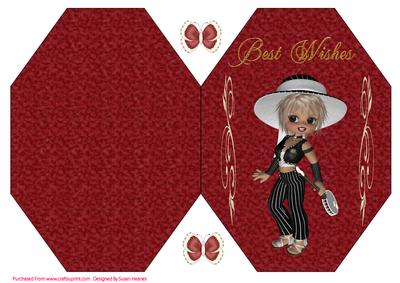 Sweet Barbara Octagon Card 3