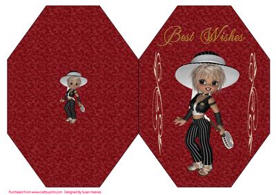 Sweet Barbara Octagon Card 2