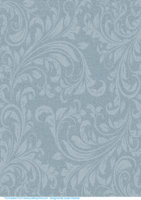Slate Blue Swirls Paper