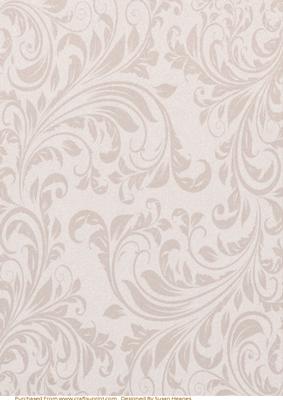 Chocolate and Cream Swirls Paper