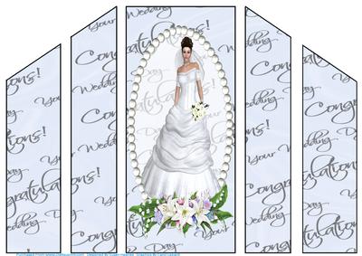 Elegant Bride Theatre Card