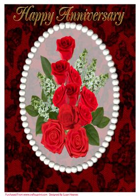 A4 Beautiful Red Rose Bouquet 4