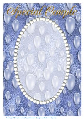 Sapphire Anniversary Card Front 2
