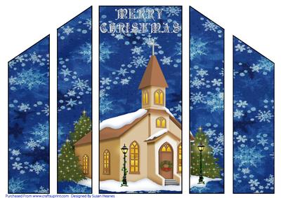 Christmas Church Theatre Card