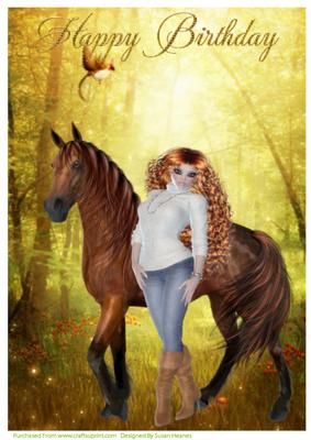A4 I Love My Horse