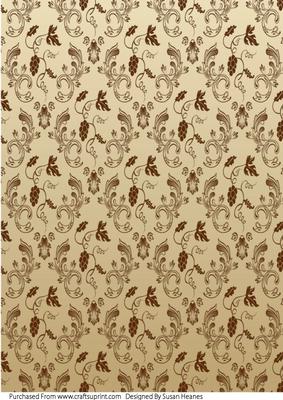 Chocolate and Cream Tone Vintage Paper