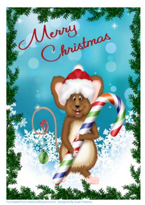 A4 Jerry Mouse's Christmas Wish