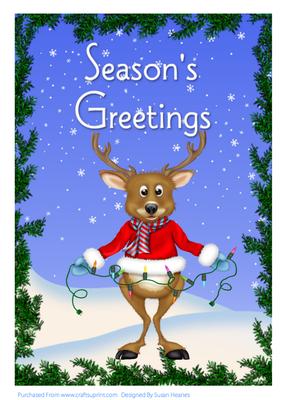 A4 Now Where Dfid Santa Say to Hang These?