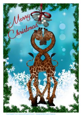 A4 Merry Kissmas Xx