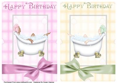 Relax on Your Birthday Toppers