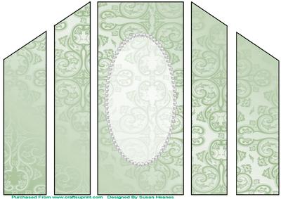 Light Green Fancy, Pearl Theatre Card Base
