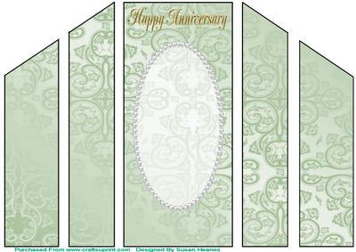Light Green Fancy, Pearl Theatre Card Base 5