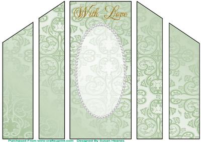 Light Green Fancy, Pearl Theatre Card Base 10